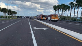 Courtney Campbell Causeway reopens after crash at Rocky Point