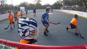 Tampa Bay Lightning opens new street hockey rinks in Pasco County