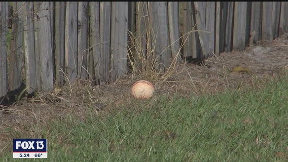 Baseballs from nearby high school flying into Riverview daycare play area