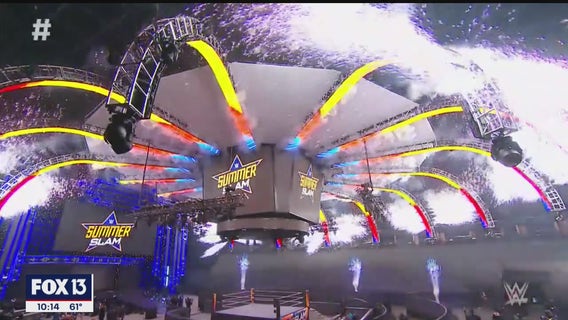 Tropicana Field transformed to WWE ThunderDome for Friday's SmackDown