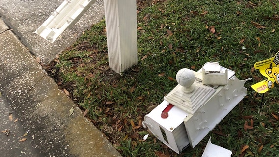 Vandals damage nearly 40 mailboxes in Clearwater