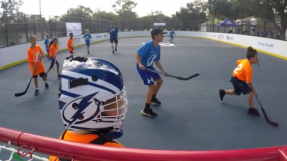 Tampa Bay Lightning opens new street hockey rinks in Pasco County