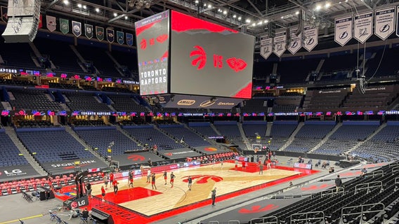 Toronto Raptors will keep calling Tampa home for the rest of the season