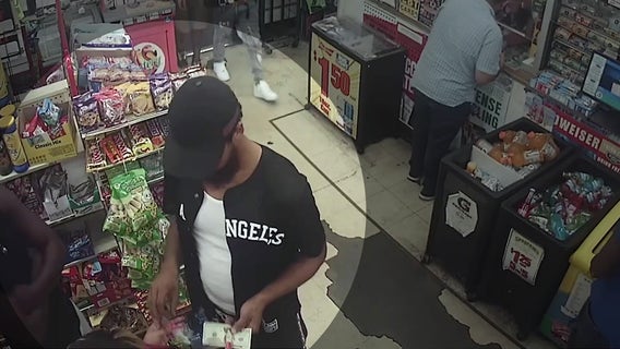 Video shows murder suspect dealing drugs in plain sight at St. Pete store, police say