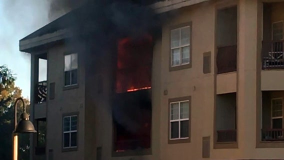 Apartment complex fire displaces many residents in Pasco County