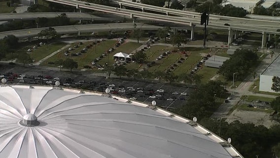 Tropicana Field COVID-19 testing site closes early due to high demand