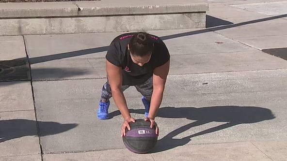 Exercises with a medicine ball alternative