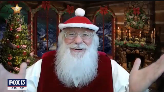 Santa goes virtual in 2020, with some help from Clearwater lookalike