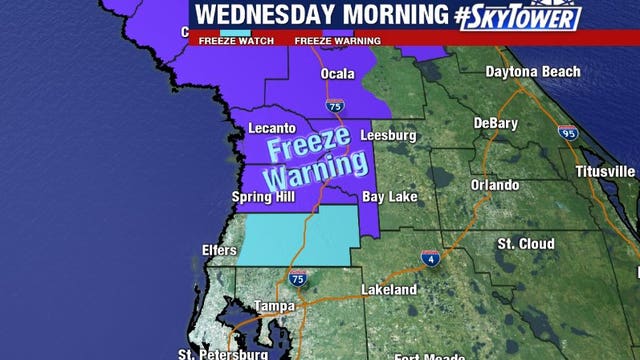 Cooldown continues: Freeze warning issued for northern Bay Area counties