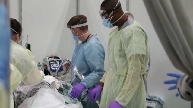 Steady rise in COVID-19 patients not overwhelming Florida ICU’s