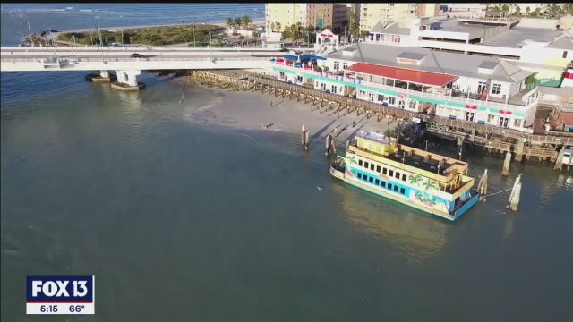 New moon lowers tide, exposes sand problem on Johns Pass