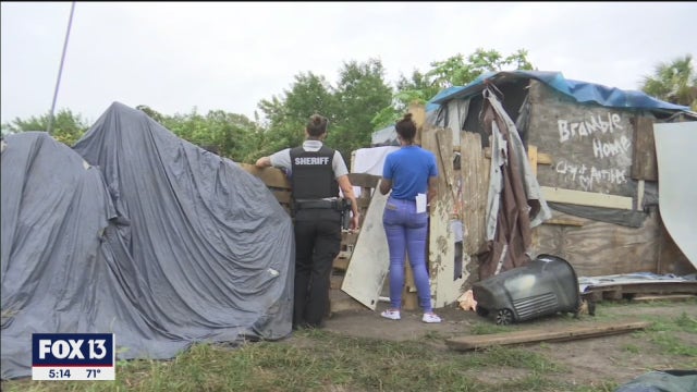 Manatee County deputy on mission to help the homeless, despite lack of resources