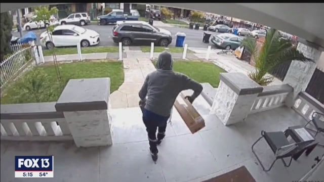 Tampa police remind residents to lock doors, safeguard packages against theft