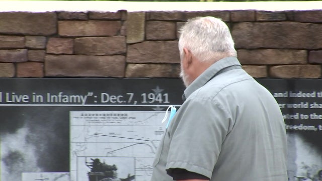 Tampa man honors those who lost their lives in the attack on Pearl Harbor