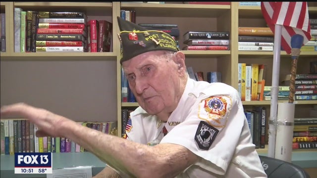 Tampa veteran remembers smell of burning battleships at Pearl Harbor