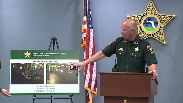 'It's a big deal': Pinellas sheriff warns businesses to comply with COVID regulations