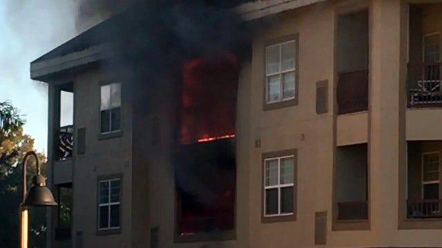 Apartment complex fire displaces many residents in Pasco County