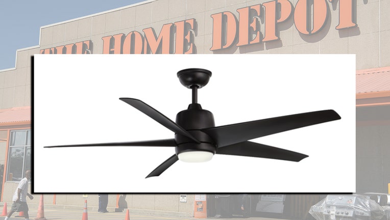 200k Ceiling Fans Recalled After Reports Of Blades Detaching Injuring People - Hampton Bay 54 Inch Mara Indoor Outdoor Ceiling Fans