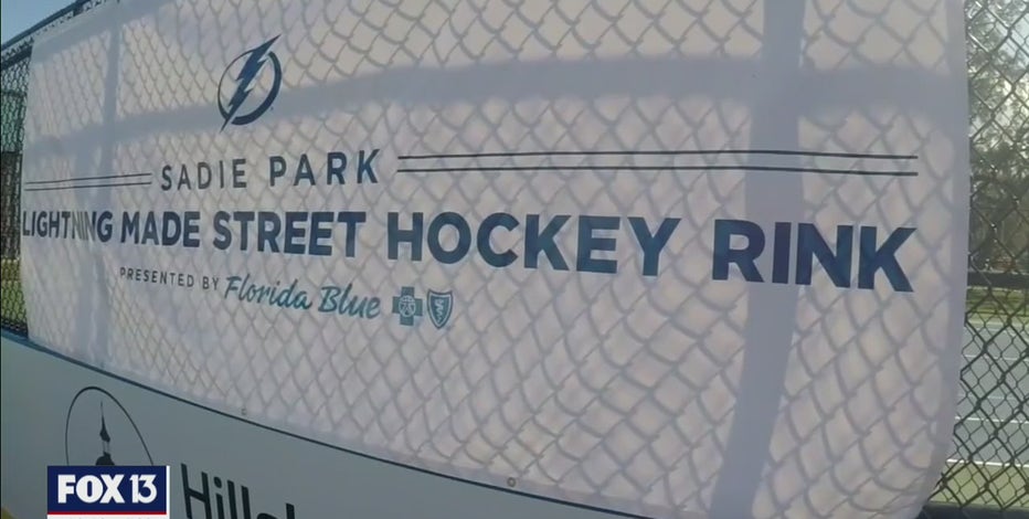 Tampa Bay Lightning opens new street hockey rinks in Pasco County