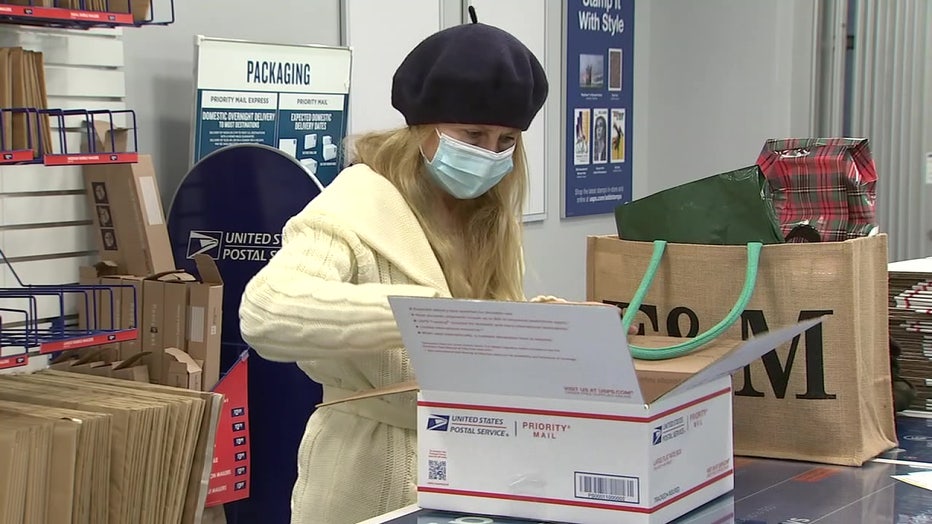 When to mail out packages to ensure they arrive by Christmas