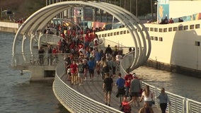 Football fans kick-off Super Bowl week with free festivities along Riverwalk