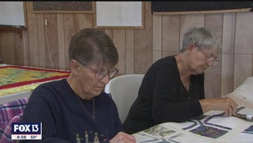 RV resort quilters warm souls by making blankets