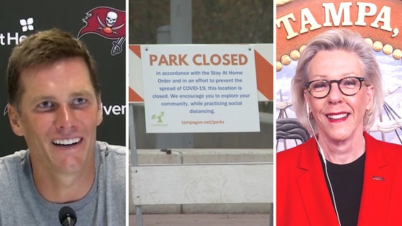 Tampa mayor 'pardons' Tom Brady for trespassing in city park last year