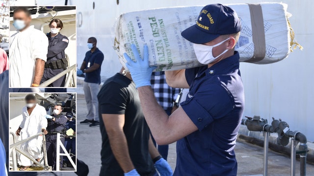 Coast Guard offloads 2 suspected drug smugglers, $8.5 million in seized cocaine in Puerto Rico