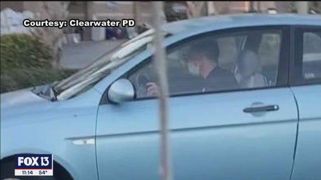 Police searching for suspect accused of carjacking woman at knifepoint in Clearwater parking lot