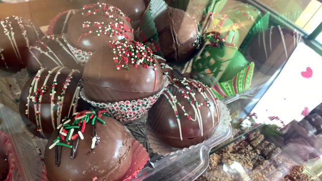 Amid pandemic, chocolatier says 'hot chocolate bombs' saved her business