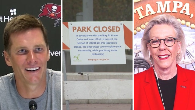 Tampa mayor 'pardons' Tom Brady for trespassing in city park last year