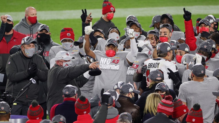 bucs nfc championship hat