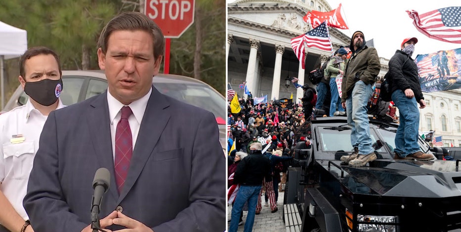 Florida governor: ‘It doesn’t matter what banner you are flying under, the violence is wrong’