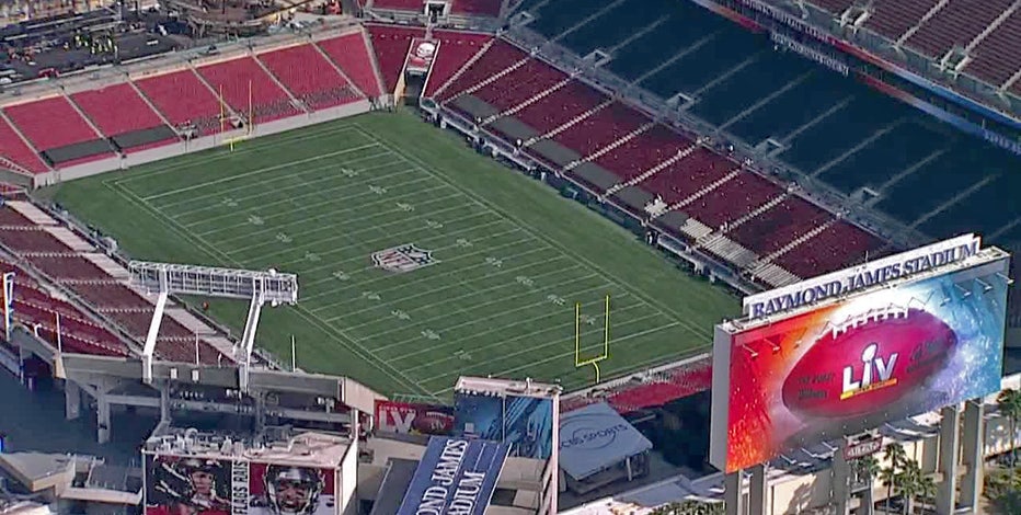 Tampa prepares for Super Bowl as Bucs get ready for historic home game