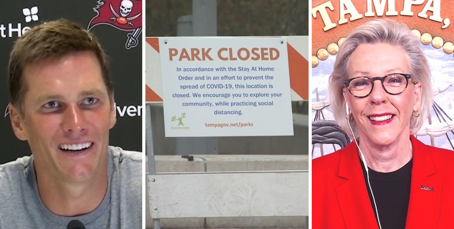 Tampa mayor 'pardons' Tom Brady for trespassing in city park last year