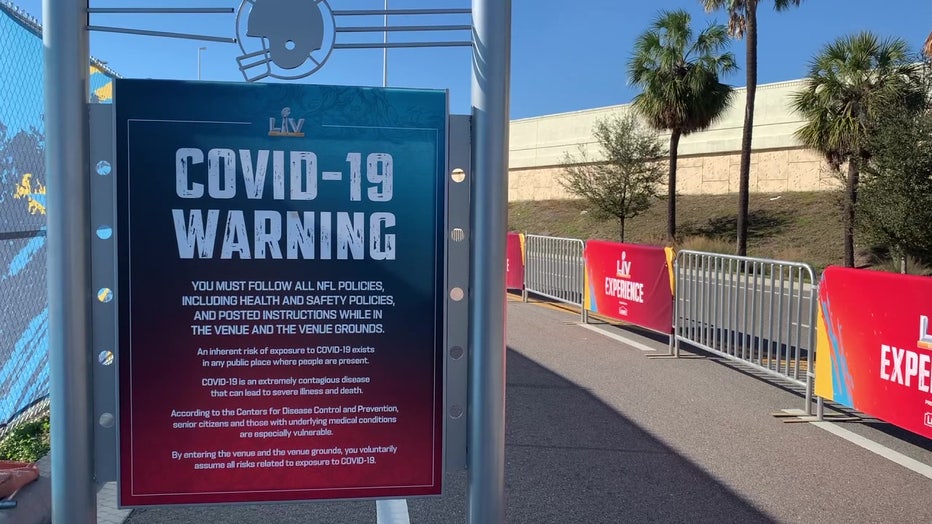 Why the risk of attending the Super Bowl in Tampa during the