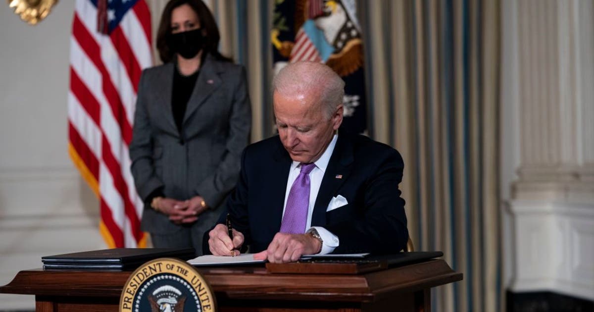President Biden signs executive order to review American supply chains ...