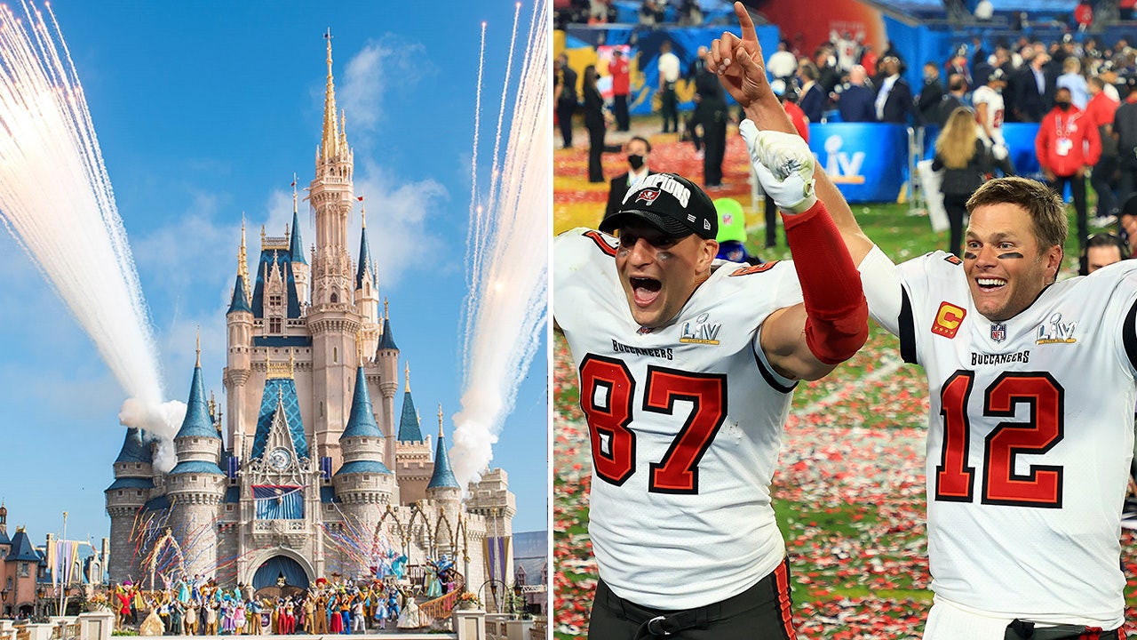 Tom Brady Celebrates Super Bowl Victory at Walt Disney World