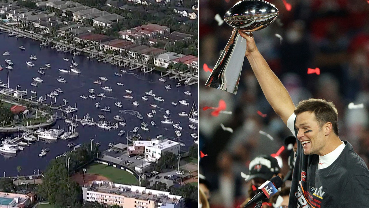 Photos: Bucs celebrate Super Bowl win with Tampa boat parade