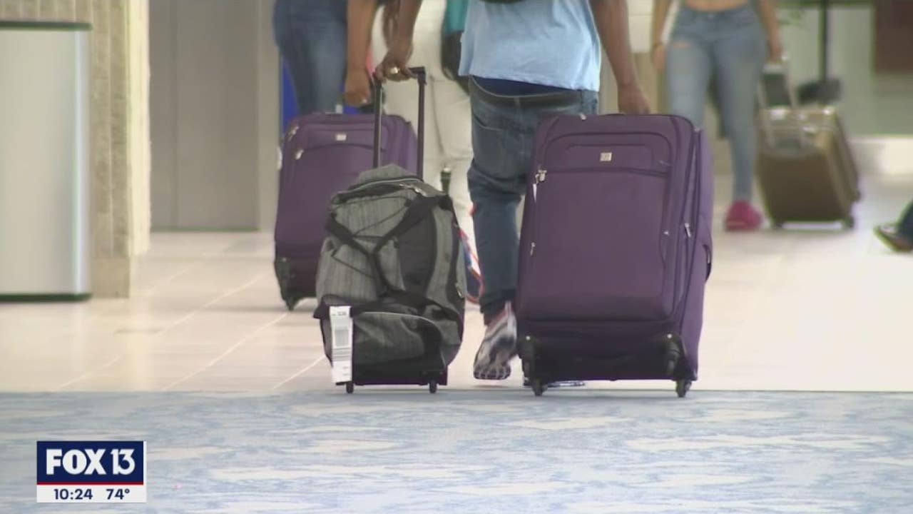 Florida travelers escape cold and COVID restrictions