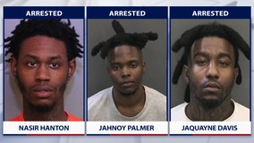 3 arrested after shooting at driver on I-4 with stolen handguns, troopers say