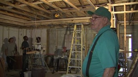 Instead of writing a citation, code enforcement team helps veteran move back into home damaged by fire 