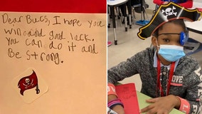 Bucs smallest fans at local elementary schools share philanthropic bond with home team