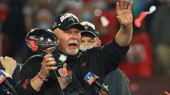 Tampa Bay Bucs’ Arians scoffs at rumors, says he’s returning ‘for 2’
