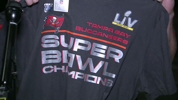 Where you can buy Buccaneers Super Bowl gear
