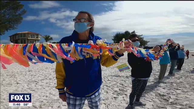 COVID Ribbon Memorial in Anna Maria Island shows grim toll of deadly virus