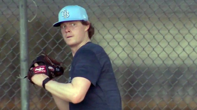 Fairbanks stands out, even among Rays' towering pitching staff