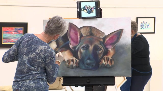 After months of isolation, seniors find connection to community through creative art