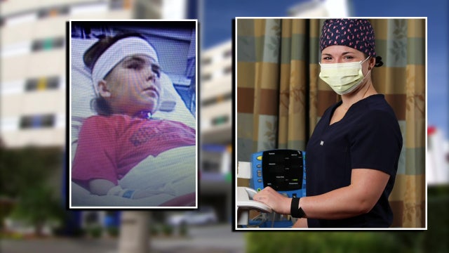 St. Petersburg nurse working side-by-side with medical professionals who saved her as a child