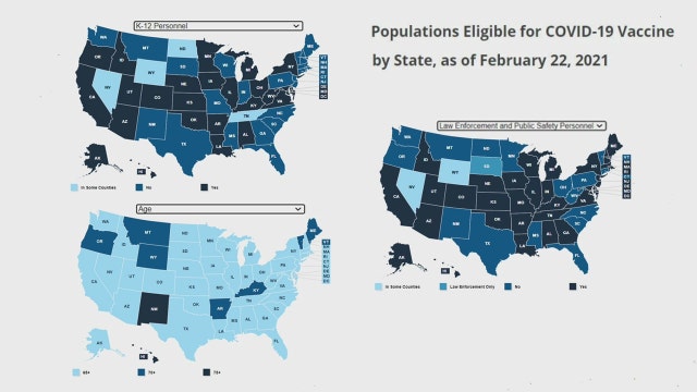 Florida among handful of states not past vaccinating seniors